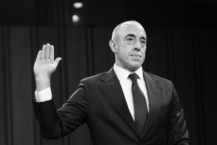An image of Emil Bove, a legal figure, potentially in the context of a Supreme Court nomination discussion.