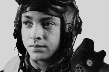 George Hardy, a Tuskegee Airman, in his military uniform, smiling.