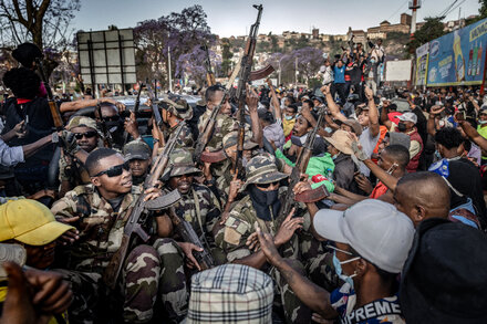 Madagascar Army Unit Joins Protesters Amid Coup Fears