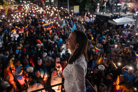María Corina Machado Accepts Nobel Peace Prize