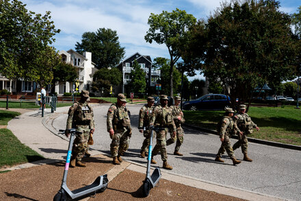 National Guard Troops Arrive in Memphis