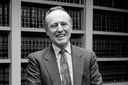 Portrait of Otto Obermaier, former U.S. Attorney, against a neutral background.