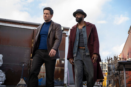 Promotional image featuring various characters and scenes from popular movies and TV shows streaming in October, highlighting new releases across Disney+, Amazon, Max, and AMC+.